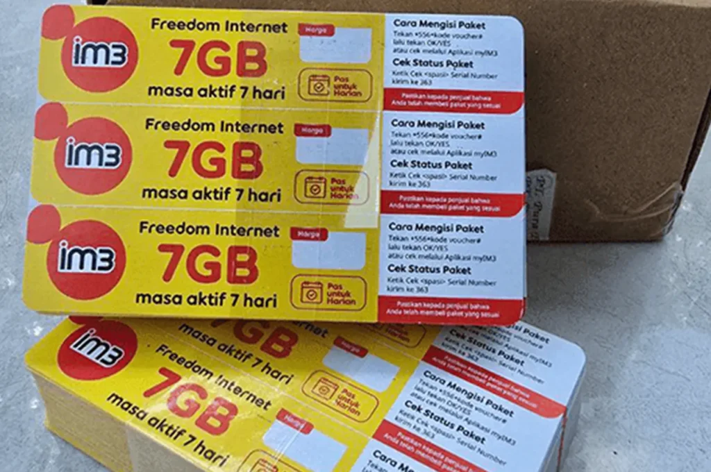 cara menggunakan voucher indosat