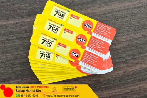 Voucher Freedom Internet 7GB 7 hari
